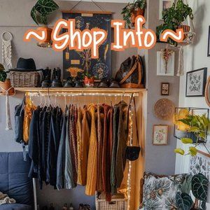 Shop Info! Please Read!